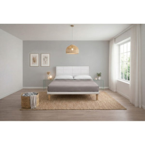Letto Letto Matrimoniale alla Francese 140x200 Square