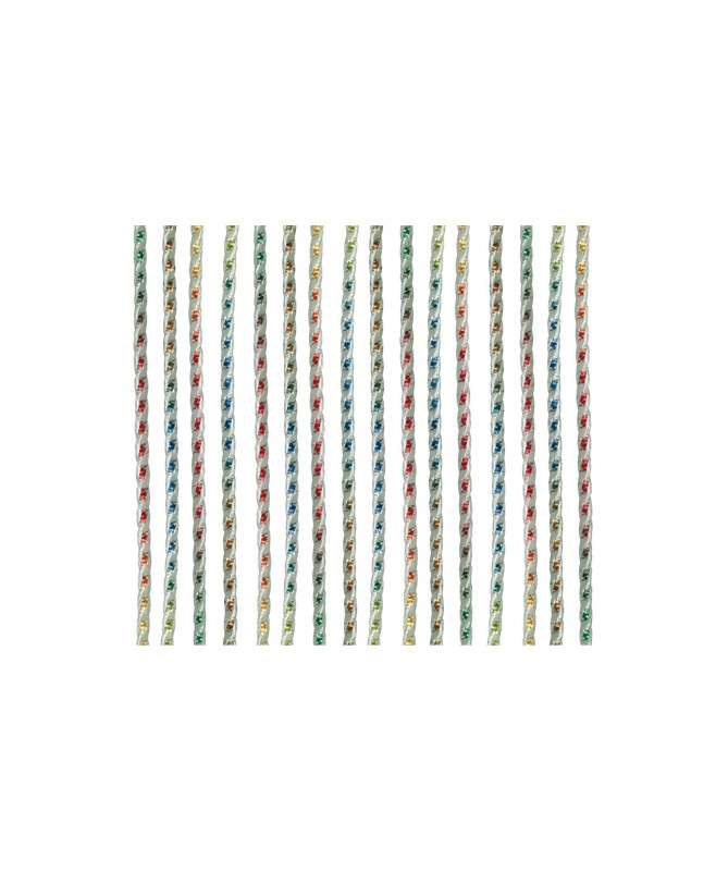 set da 4 TENDA TORCIGLIONE PVC125X230cm 187 fili