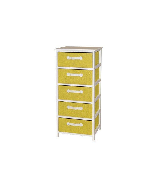 CASSETTIERA IRIS 5CAS CX06634 GIALL
