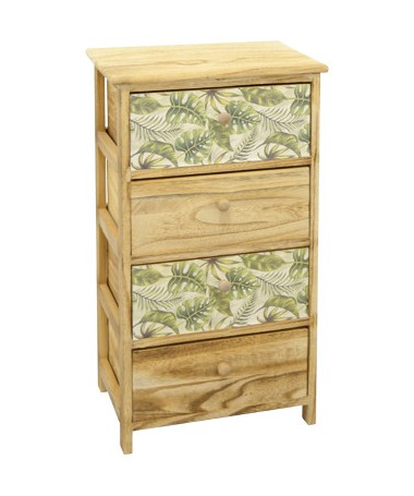 CASSETTIERA FOGLIE 4 CASSETTI