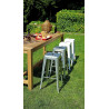 Banco Bar Moia Java 250x75x107 cm in Legno da Giardino
