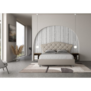 Zoom Letto imbottito Matrimoniale 160x190 cm Langre