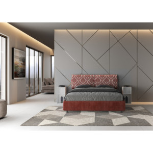 Zoom Letto imbottito Matrimoniale 160x210 cm Mados