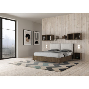 Zoom Letto imbottito Matrimoniale 160x190 cm Antea
