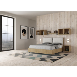 Zoom Letto imbottito Matrimoniale 160x190 cm Antea
