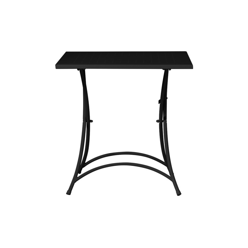 Tavolo Pieghevole Orta Moia 70x70 cm in Ferro da Giardino