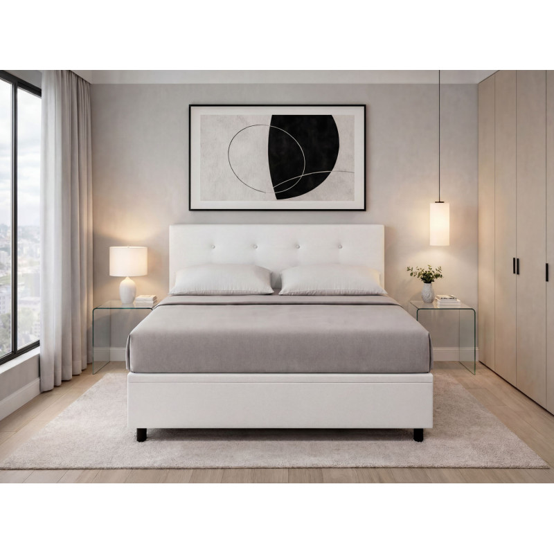 Letto Matrimoniale 160x190 Button