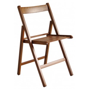 Zoom Set 4 sedie pieghevoli in legno di faggio