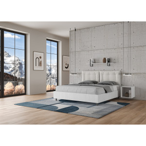 Zoom Letto imbottito Matrimoniale 160x190 cm Annalisa