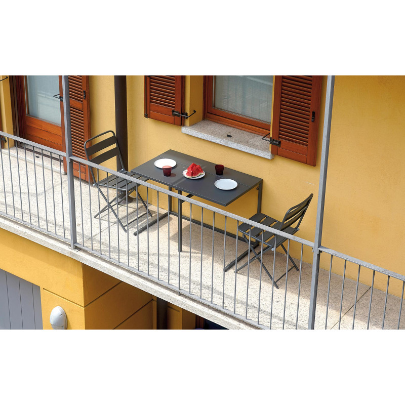Set Balcone Moia in Ferro 100x50 cm da Giardino