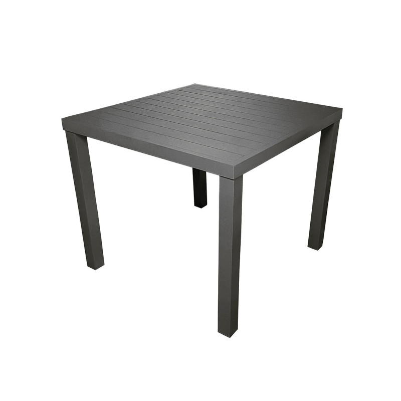 Tavolo MOIA San Vincenzo antracite 80x80 cm ferro giardino