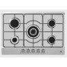 Piano cottura a gas Master Kitchen MKHG 75 E XS – 75 cm, 5 fuochi, acciaio inox