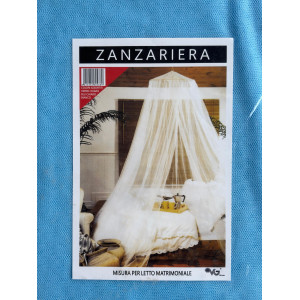 Zoom Zanzariera per letto matrimoniale – Azzurra