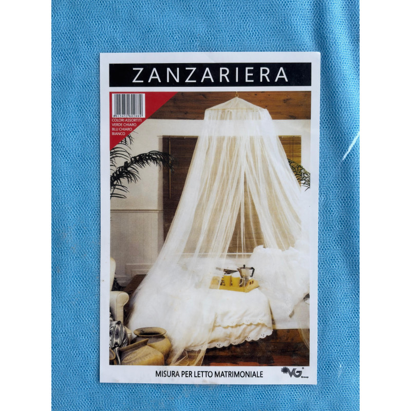 Zanzariera per letto matrimoniale – Azzurra
