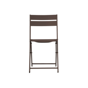 Set due sedie Lucca Moia chocolate giardino robuste eleganti