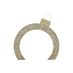 Arco Palla PVC - Tinsel Oro e Bianco