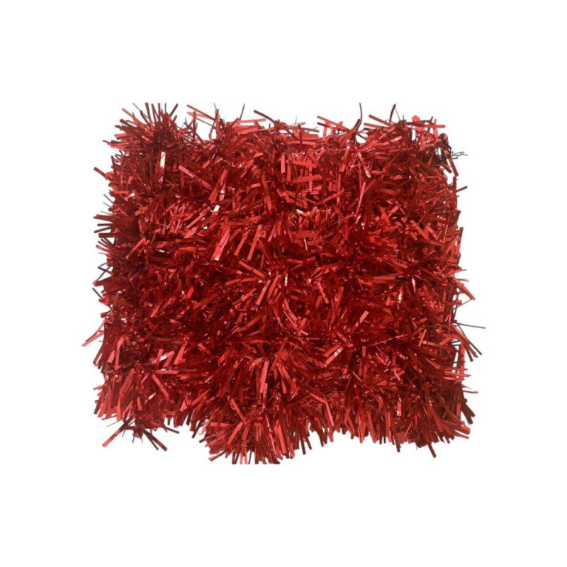 Tinsel Carpet Rosso metallizzato