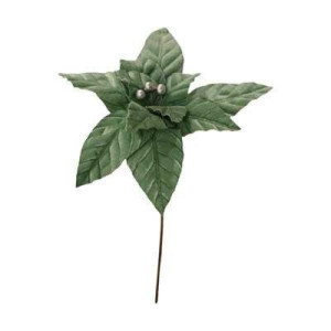 Fiore decorativo Nippon tortora 30cm