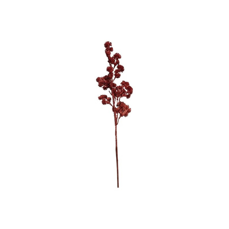 Rametto glitter rosso 70x13cm