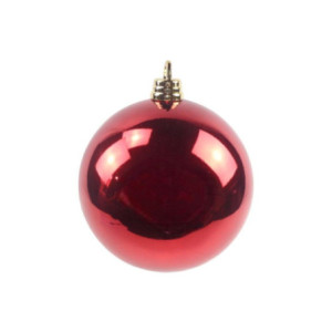 Sfera finitura lucida rosso diametro 25 cm