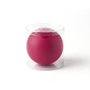 Sfera in velluto Bordeaux Diam.20 cm