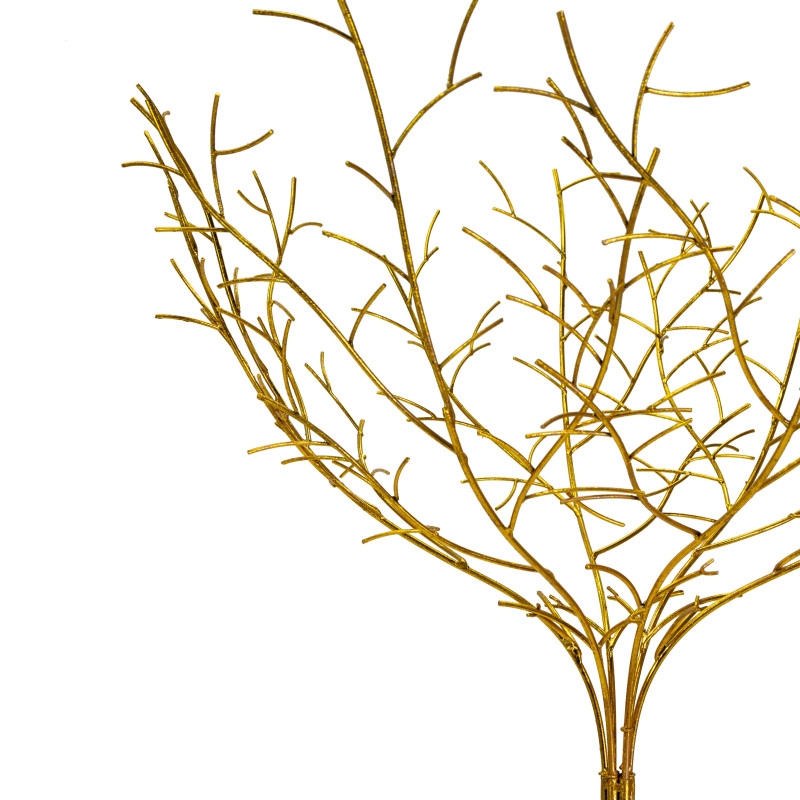 Albero metallo oro cm ø100h200