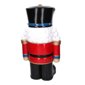 Zoom Soldatino resina rosso con led cm33x25h61,5