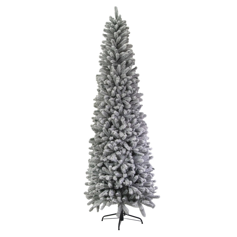 Albero Tiron innevato verde cm ø71h210 con 843 rami