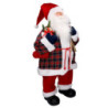 Babbo natale tessuto scozzese rosso cmh79