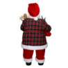 Babbo natale tessuto scozzese rosso cmh79