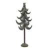 Albero plastica innevato verde cmh160