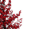 Albero plastica bacche rosso cm50h135