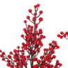 Albero plastica bacche rosso cm50h135