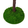 Albero plastica bacche rosso cm50h135