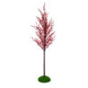 Albero plastica bacche rosso cm50h170
