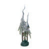 Albero plastica coppia innevato verde cm30h88
