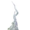Albero plastica coppia innevato verde cm40h115