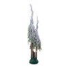 Albero plastica coppia innevato verde cm40h135