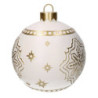 Sfera resina stelle oro cm ø30,5h32