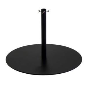 Base albero max h300 metallo nero tondo cm ø60h40