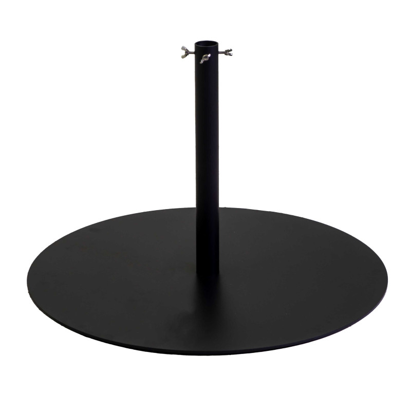 Base albero max h300 metallo nero tondo cm ø60h40