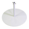 Base albero max h300 metallo bianco tondo cm ø60h40
