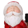 Base albero max h180 resina babbo natale con slitta rosso