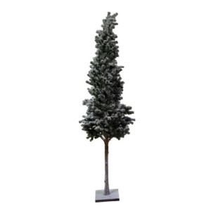 Zoom Albero innevato naturale cm20x20h120