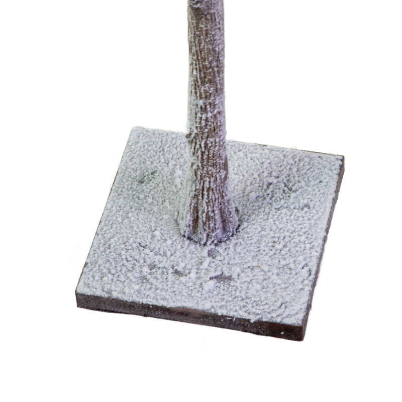 Albero innevato naturale cm20x20h120
