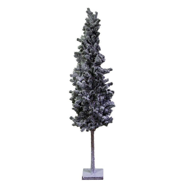 Albero innevato naturale cm20x20h150