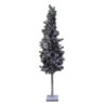 Albero innevato naturale cm20x20h150