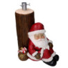Base per albero max h150 resina babbo natale cm45x29,5h50