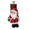 Base per albero max h150 resina babbo natale cm45x29,5h50