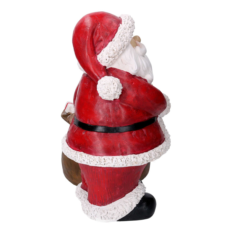 Base per albero max h180 resina babbo natale con sacco